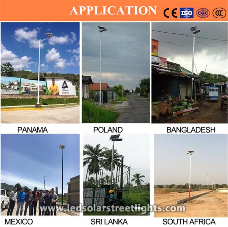 Feature and Application of Solar Street Light with Lithium