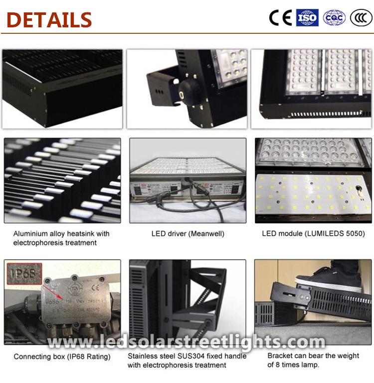 Details of LED Parking Lot Flood Lights